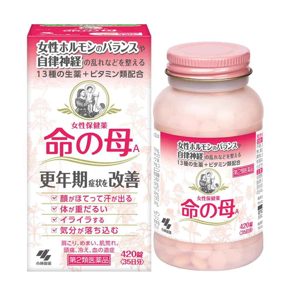 命の母A 日本包裝（更年期不適）