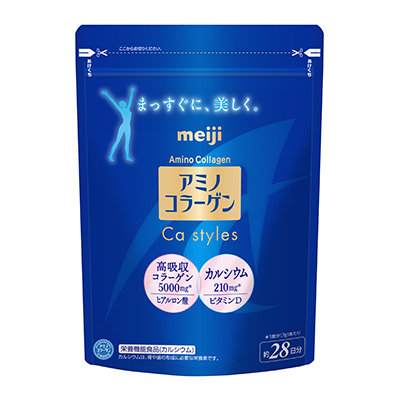 明治Amino Collagen Ca styles 196g日本包裝