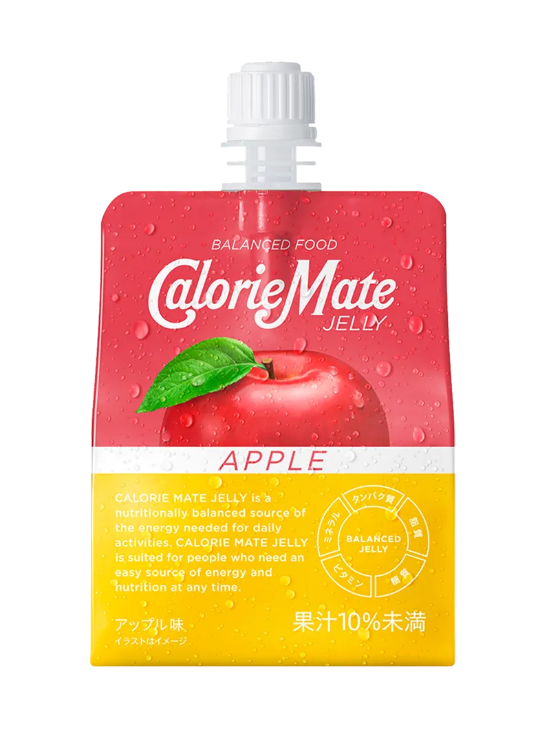 CalorieMate日本Jelly蘋果口味官方完整包裝