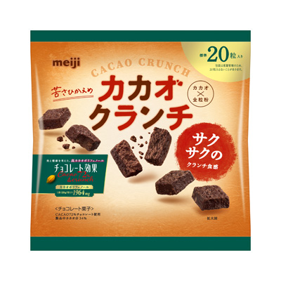 明治巧克力效果72%可可脆粒120 g