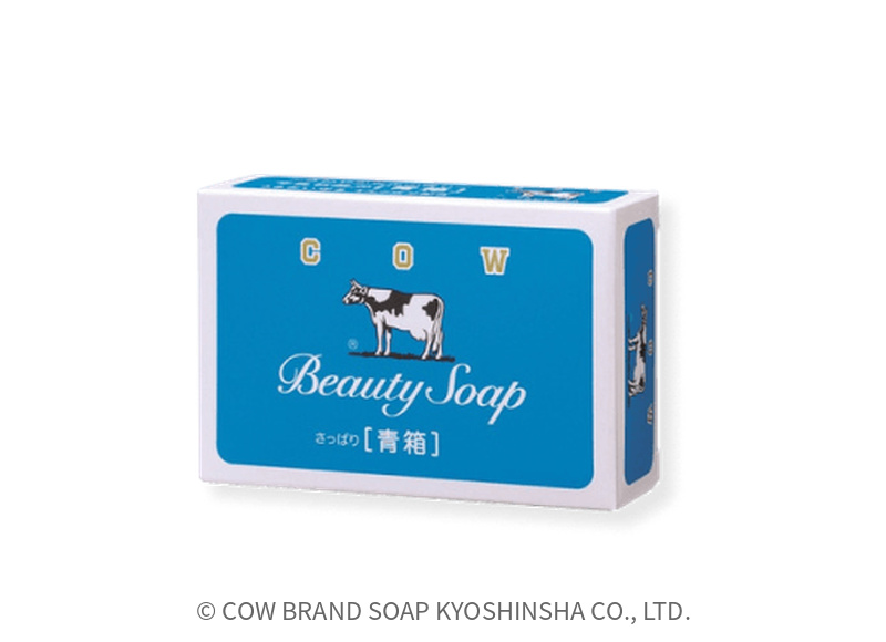 牛乳石鹼カウブランド青箱85 g日本現行完整包裝