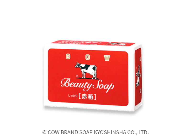牛乳石鹼カウブランド赤箱85 g日本現行完整包裝