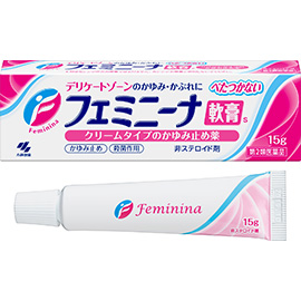 Feminina S軟膏,日本15g外盒與軟管