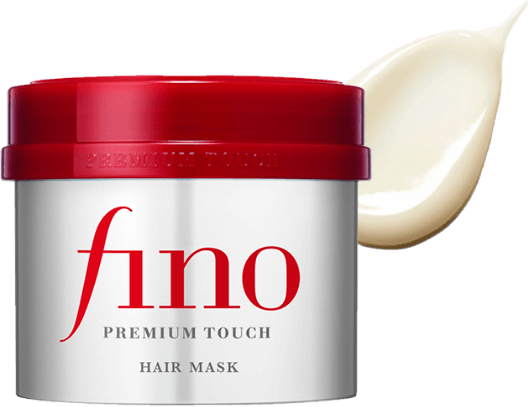 日本版 fino 濃厚美容液護髮膜 230g,紅色罐蓋與銀色罐身完整包裝