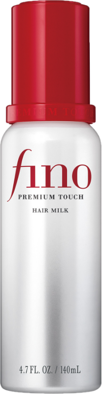 日本版 fino 浸透美容液護髮乳 140mL,紅蓋銀色長瓶完整包裝
