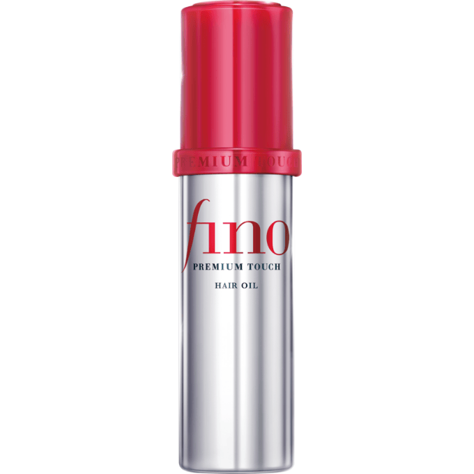 日本版 fino 濃厚美容液護髮油 70mL,紅蓋銀色瓶身完整包裝