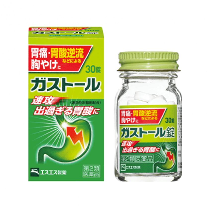 Gastol tablets, official package image