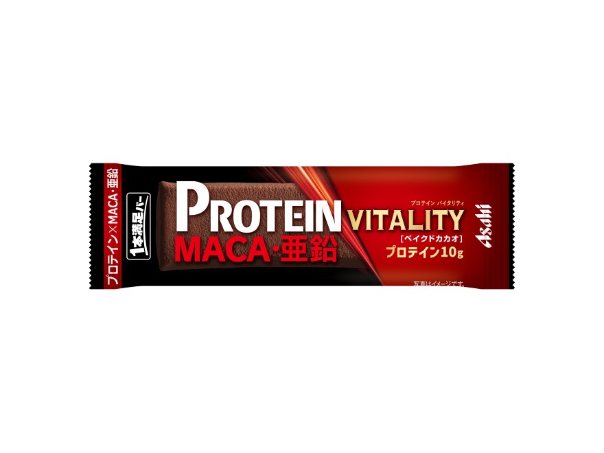 朝日一本滿足Protein Vitality烘焙可可棒包裝