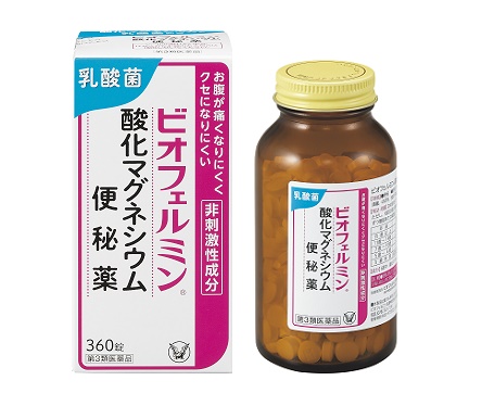 日本Biofermin酸化マグネシウム便秘薬 360錠完整外盒與藥瓶