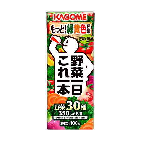 可果美野菜一日これ一本一般款200 mL紙盒