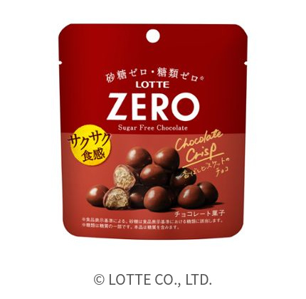 ZERO酥脆餅乾巧克力28 g完整日本袋裝