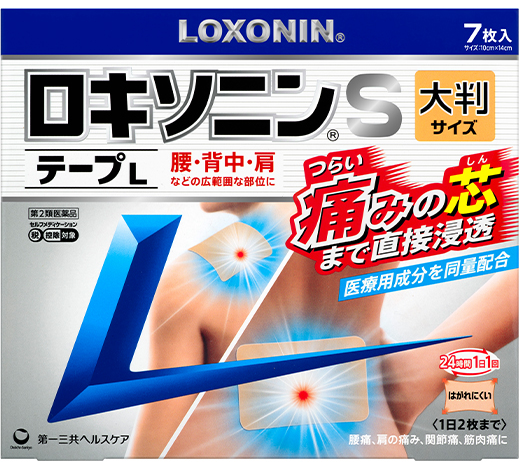 LOXONIN S L 7 片裝外盒,單片為10×14 cm