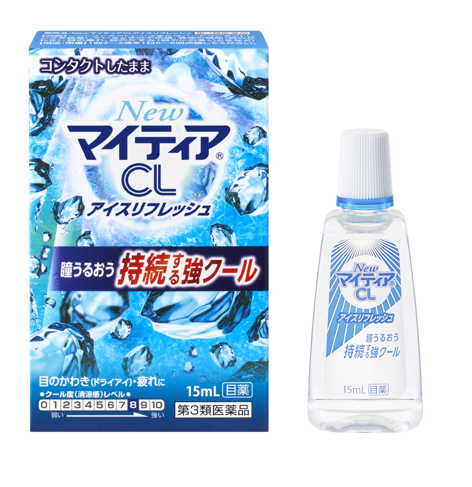 New Mytear Ice Refresh 15 mL外盒與眼藥水瓶