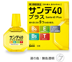 Sante40 Plus 12 mL 瓶身與外盒