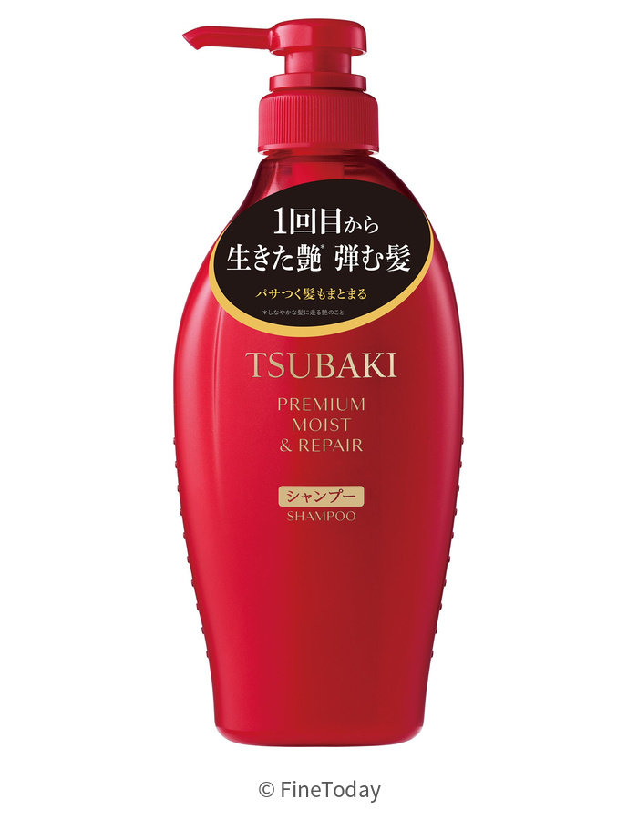 TSUBAKI Premium Moist & Repair Shampoo 450 mL, complete Japanese bottle