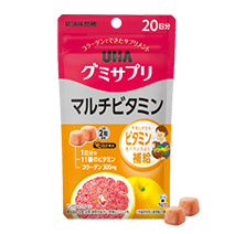 UHA綜合維他命粉紅葡萄柚軟糖日本20日份包裝