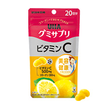 UHA維他命C檸檬口味軟糖日本20日份包裝