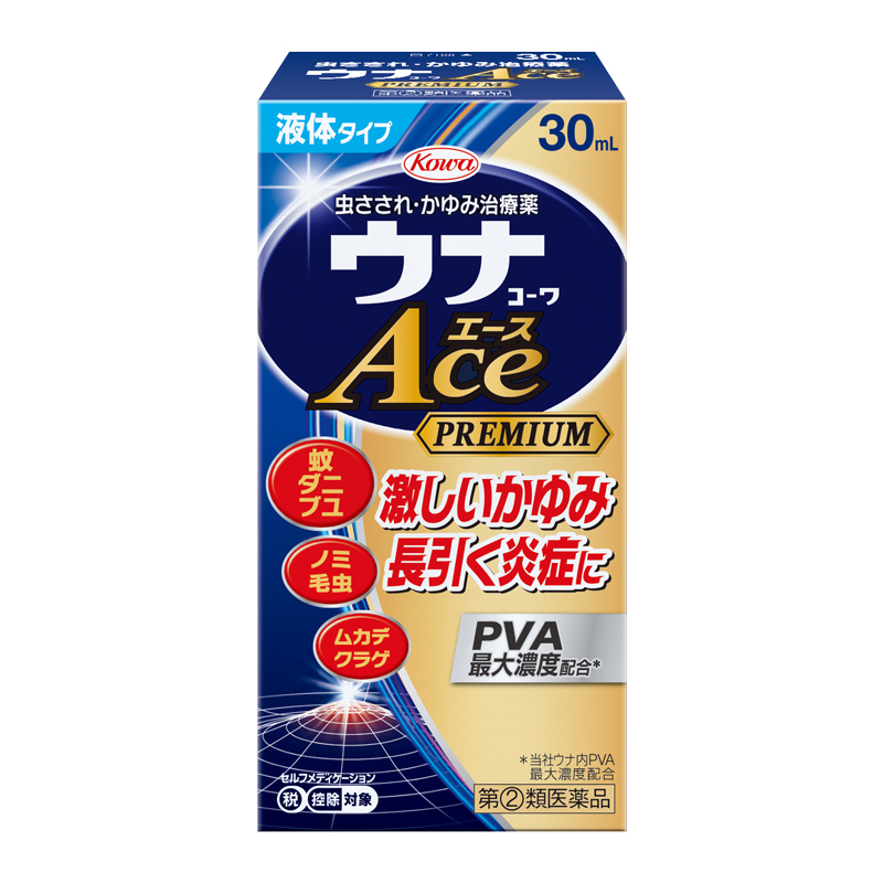 Current Japanese package of Ace Premium L, 30 mL, full box